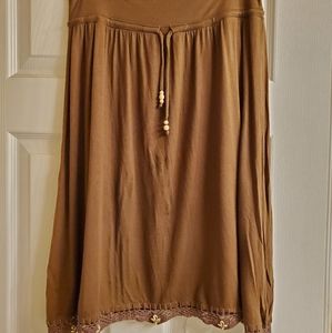 Brown skirt